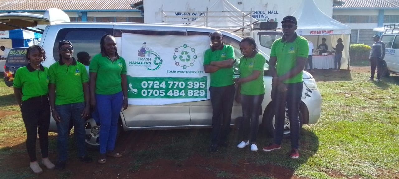 Trash Handlers team in uniform